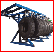 Sulfurization tank circulation rail